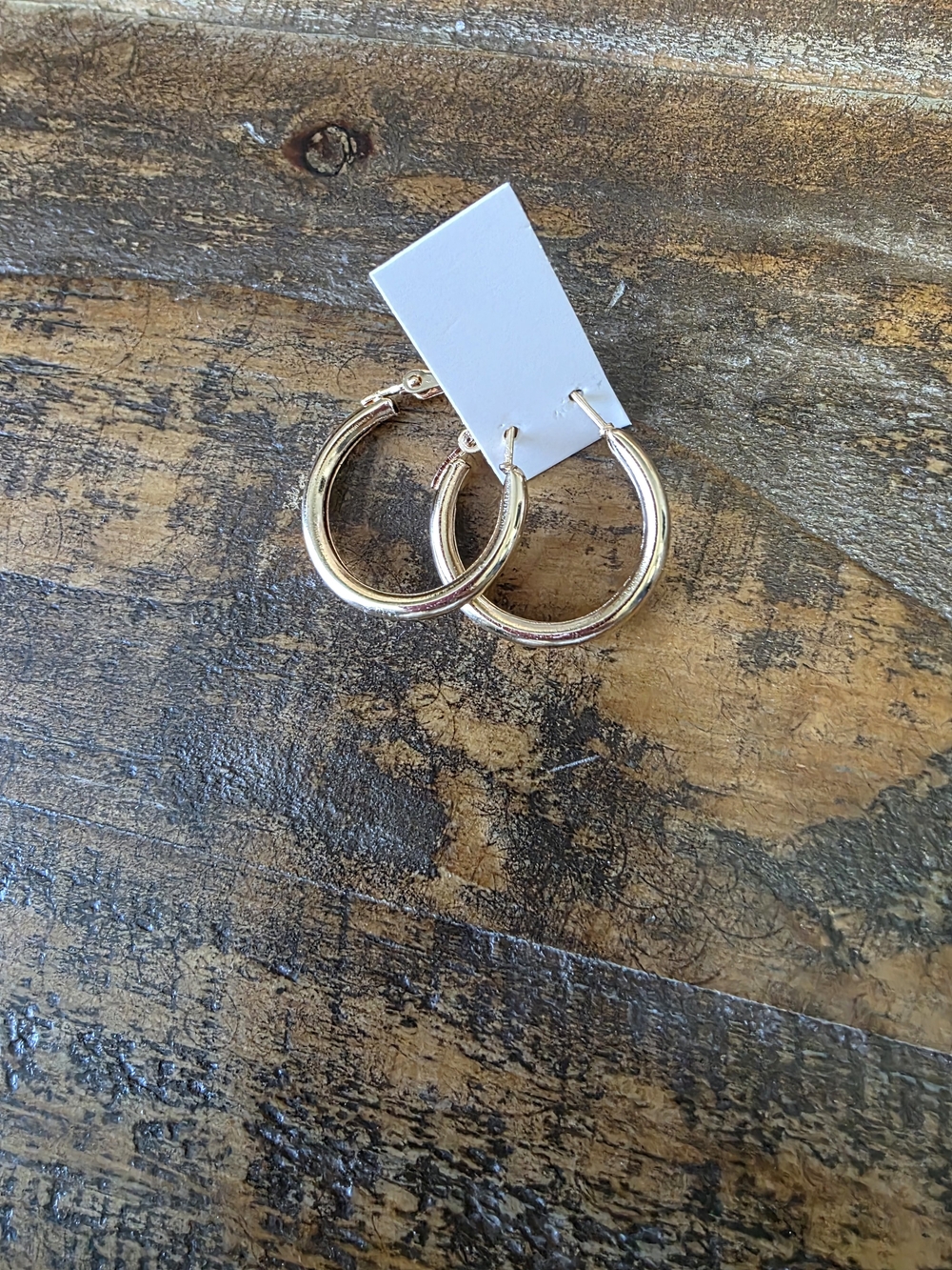 Gold Hoop Earrings
